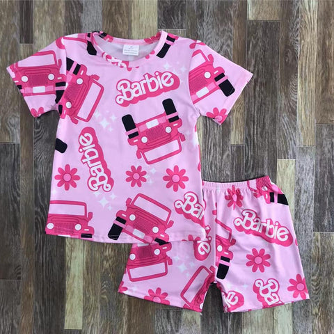 Barbee Jeep Shorts Pajamas
