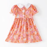 Ghosts & Flowers Smocked Dress