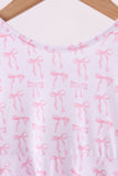 Premium tiny bow delight bamboo dress