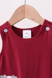 Premium Maroon Georgia bulldog applique jonjon