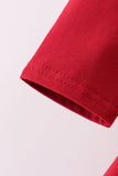 Premium Red Alabama elephant applique dress