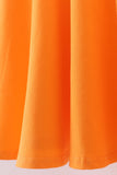 Premium Orange Tennessee puppy applique dress
