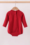 Premium Maroon Alabama elephant football applique bubble