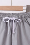 Light grey pocket performance shorts