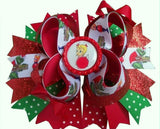 Character Christmas Bows