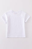 Premium Ivory basic T-shirt Kids and adult