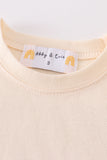 Premium Cream basic T-shirt