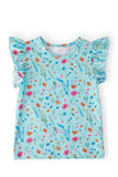 Bluebell Breeze S/S Ruffle Tee
