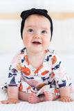 SALE Boo Crew 3/4 Sleeve Twirl Bodysuit