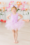 Bright Lilac Tank Tutu Leotard