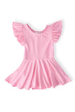 Bubblegum Pink S/S Twirl Leotard