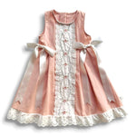 Pink Cotton Prairie Dress