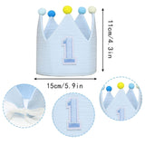 Fabric 1st Birthday Crown