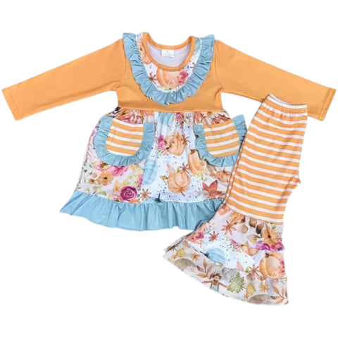 Harvest Pockets Bell Pant Set