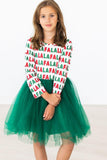 Fa la la L/S Tutu Dress