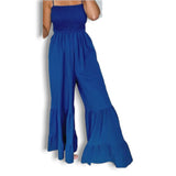 Adult Ruched Flare Jumpsuit