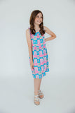 Flock Star Ruffle Cross Back Dress