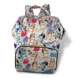 Blue Dog Diaper Bag