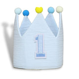 Fabric 1st Birthday Crown