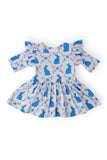 Hop 'til You Drop 3/4 Sleeve Twirl Flutter Bodysuit