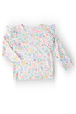 Hoppy Easter L/S Ruffle Tee