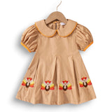 Turkey Embroidered Pleated Dress