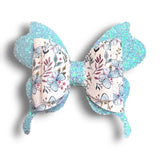 4" Faux Leather Butterfly's and Rainbows