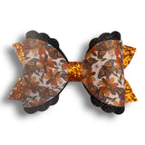 4" Faux Leather Butterfly's and Rainbows