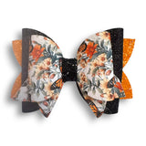 4" Faux Leather Butterfly's and Rainbows