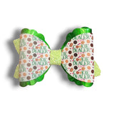 Faux Leather Girl Scouts Bow