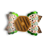 Faux Leather Girl Scouts Bow