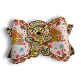 Faux Leather Christmas Bow