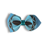 Crayon Faux Leather Bow