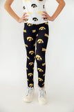 Iowa Black Tigerhawk Leggings