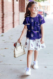 JMU White Duke Dog Twirl Skort