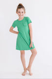 Kelly Green T-Shirt Dress