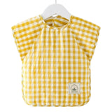 Checkered Toddler Bib