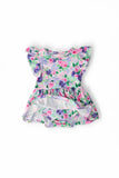 Lavender Love S/S Flutter Twirl Bodysuit