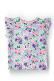 Lavender Love S/S Ruffle Tee