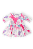 Light Hearted 3/4 Sleeve Twirl Bodysuit
