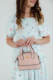 Light Pink Shimmer Girl's Crossbody Purse