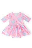 Little Miss Chickie 3/4 Twirl Bodysuit