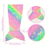 Mermaid Glow in Dark Tail Cozy
