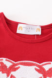 Alabama sequin mom & me top