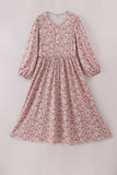 Floral print mom&me dress