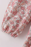 Floral print mom&me dress