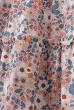 Floral print mom dress