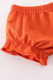 Rust isaiah embroidery bloomer set