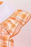 Tennessee Go vols smocked plaid dress
