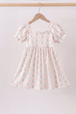 Sage floral mom&me dress